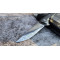 ЯГУАР ІІ складаний ніж ручної роботи майстра ANDROSHCHUK KNIVES, сталь - Damasteel, 63 HRC. Photo 2